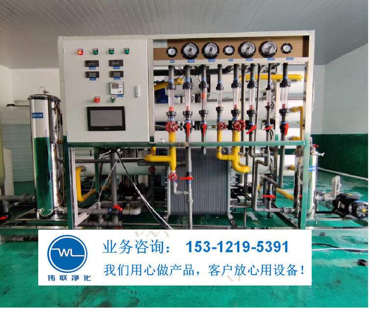 工业化工二级反渗透纯水处理设备3T/H